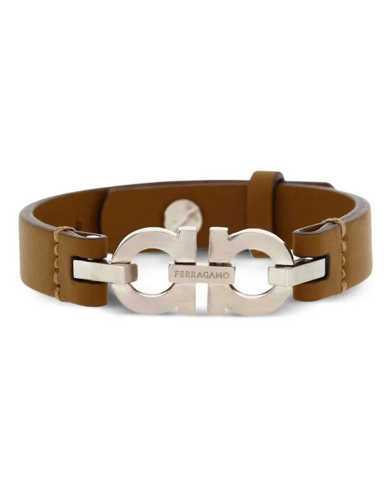 Ferragamo Armband mit Gancini-Detail - Silber Silber