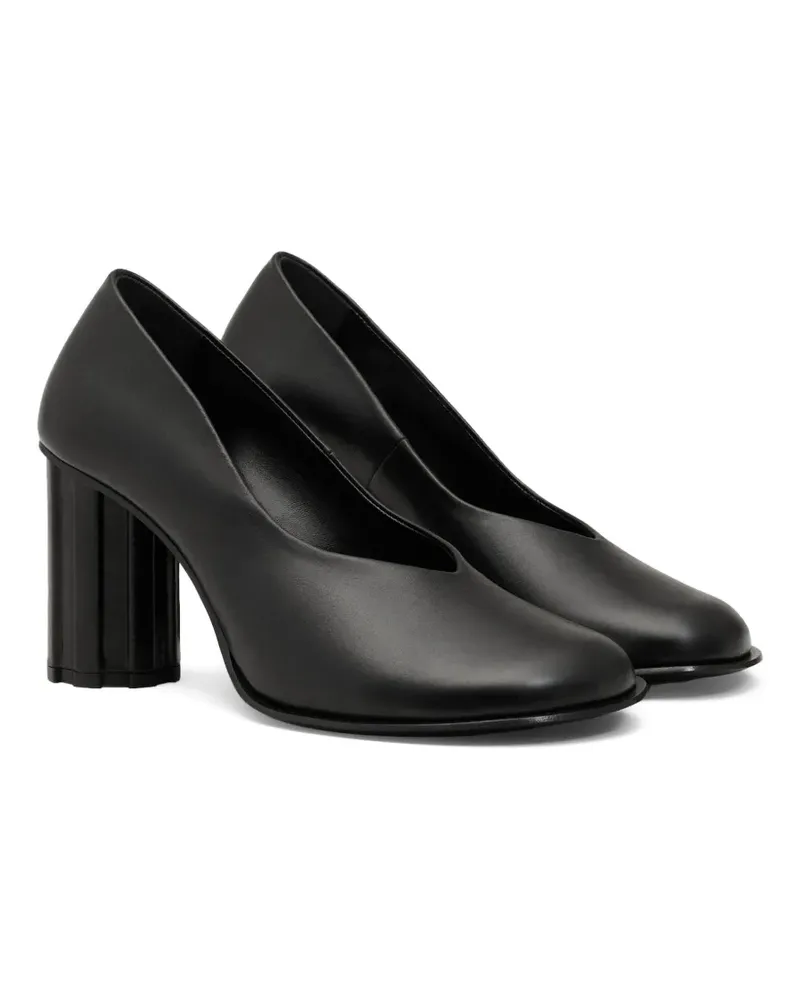 AMI Paris Piano Pumps mit anatomischer Kappe - Schwarz Schwarz
