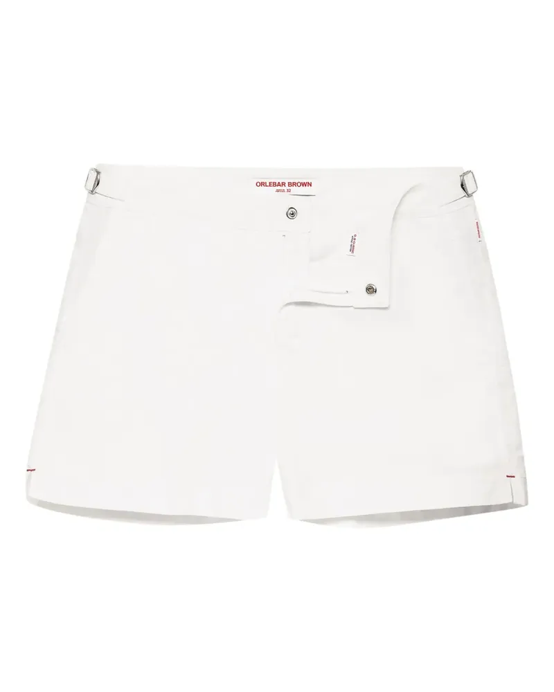 Orlebar Brown Badeshorts mit Seitenstreifen - Weiß Weiß