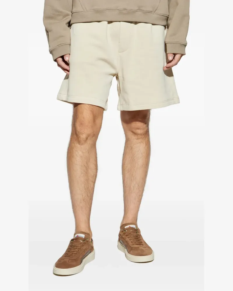 Dsquared2 Joggingshorts mit Logo-Stickerei - Nude Nude