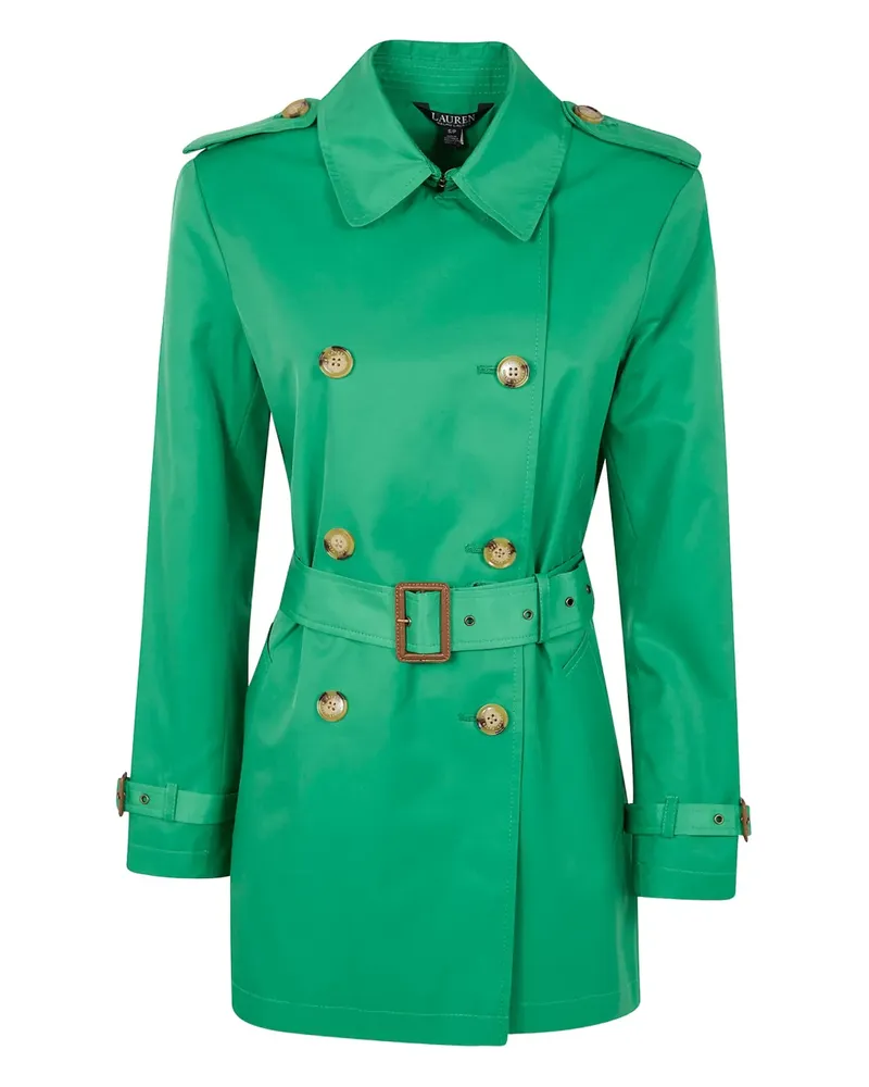 Ralph Lauren buttoned belted coat - Grün Grün