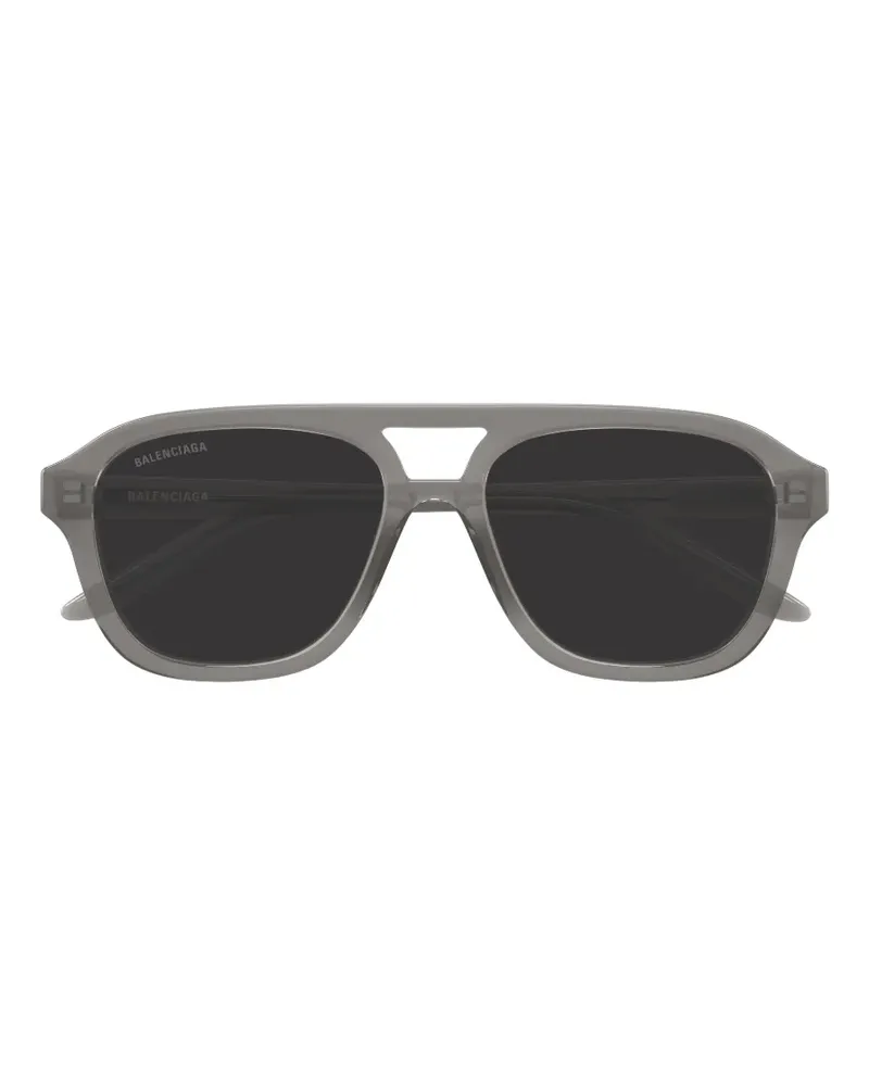 Balenciaga Daily Pilotenbrille - Grau Grau