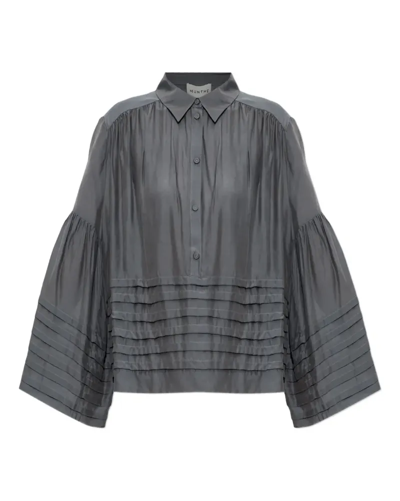 MUNTHE Rosalin Bluse - Grau Grau