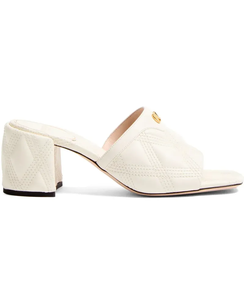 Valentino Garavani Quiltie 67 Sandalen 60mm - Weiß Weiß