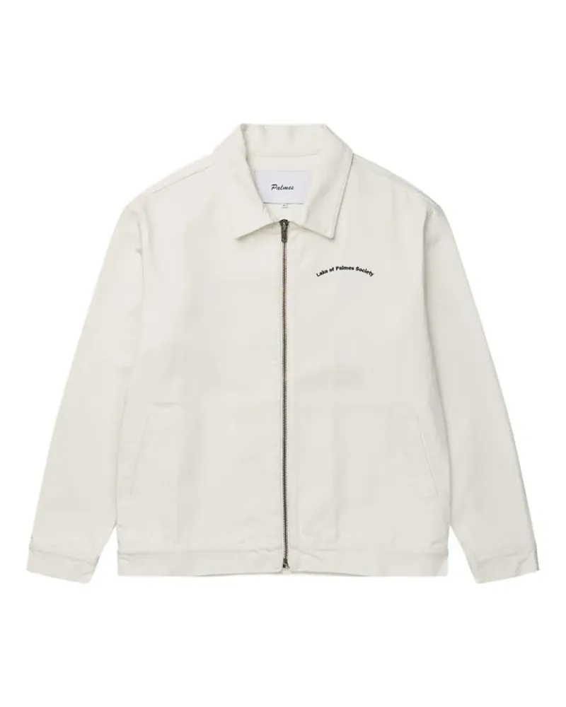 Palmes Lake zip-up jacket - Weiß Weiß