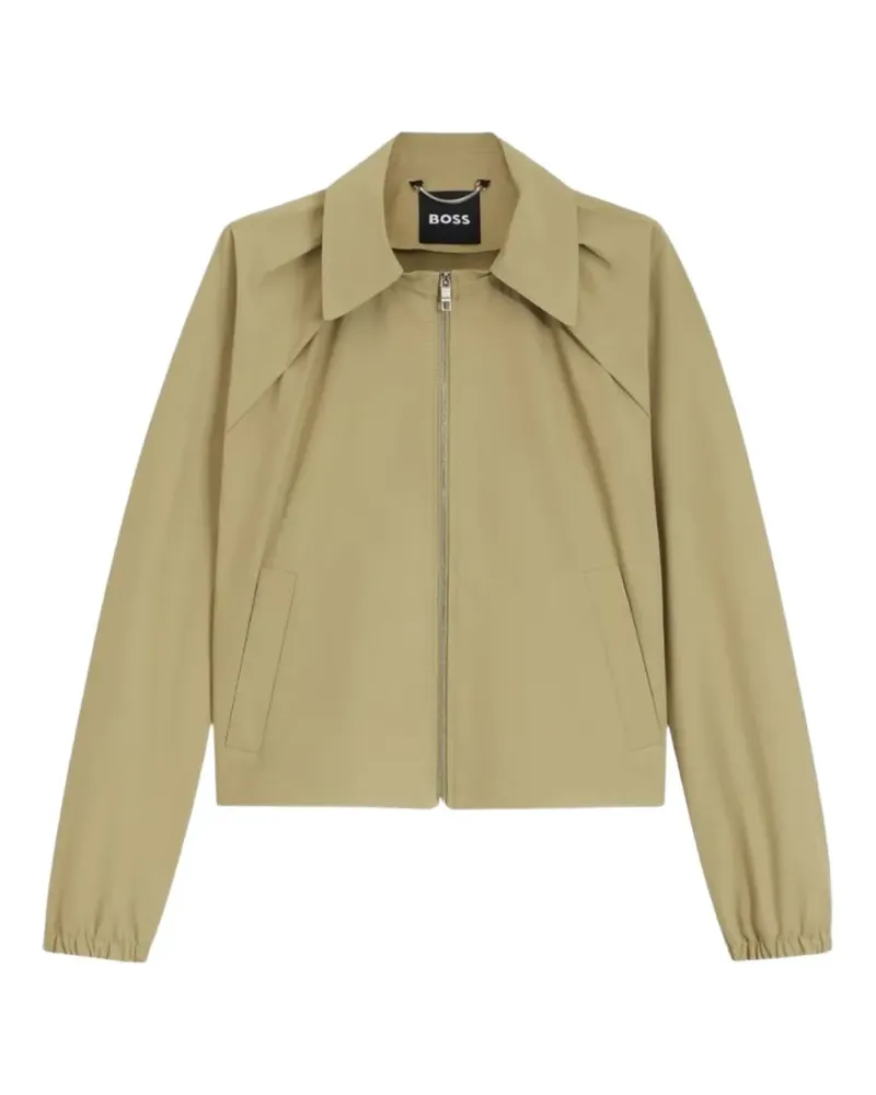 HUGO BOSS Cabasy zip-up jacket - Nude Nude