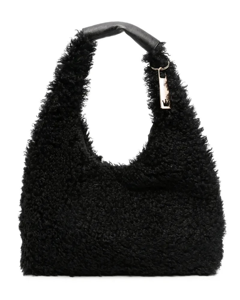 La Milanesa Oprah Schultertasche - Schwarz Schwarz