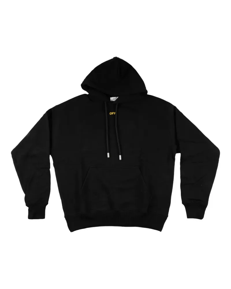 OFF-WHITE Sprayed Arrow hoodie - Schwarz Schwarz