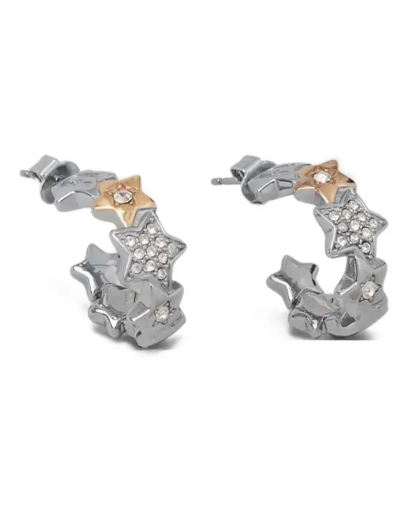 Furla crystal-embellished star earrings - Silber Silber