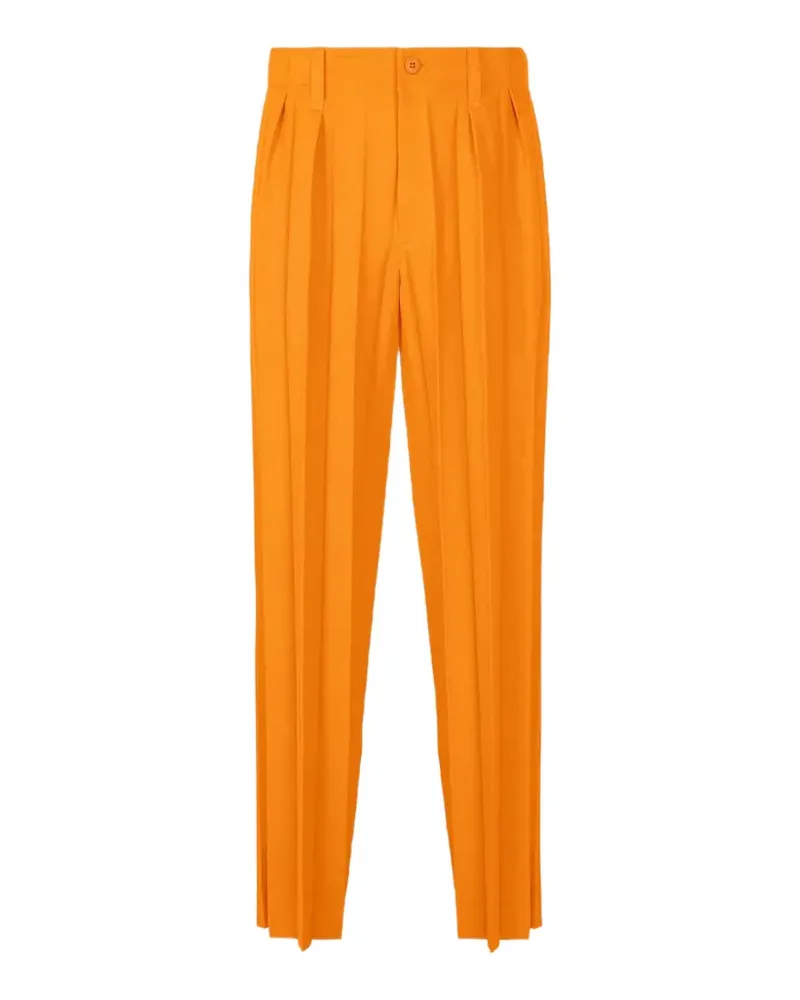 Issey Miyake Edge Ensemble trousers - Orange Orange