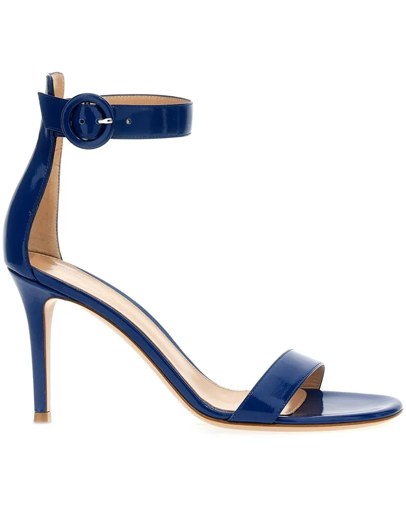 Gianvito Rossi Portofino Sandalen 85mm - Blau Blau