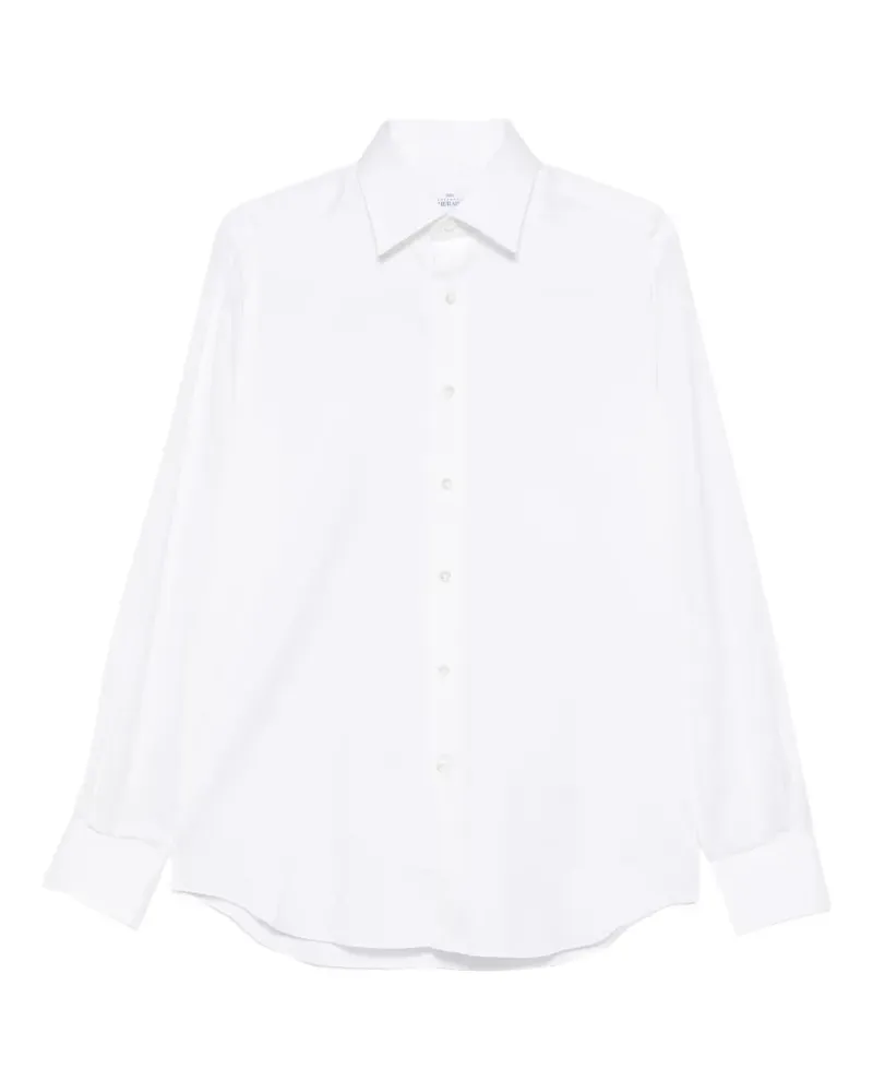 Alessandro Gherardi Hemd mit spitzem Kragen - Weiß Weiß