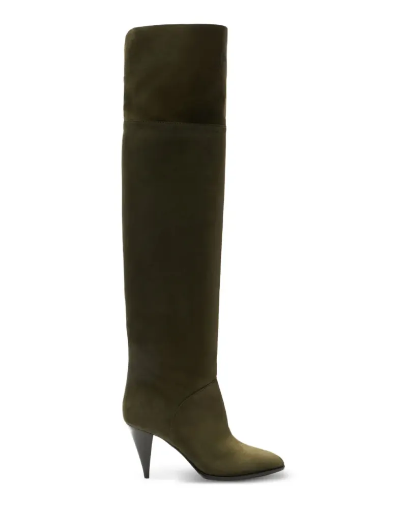 Casadei Venus Nomad over-the-knee boots - Grün Grün