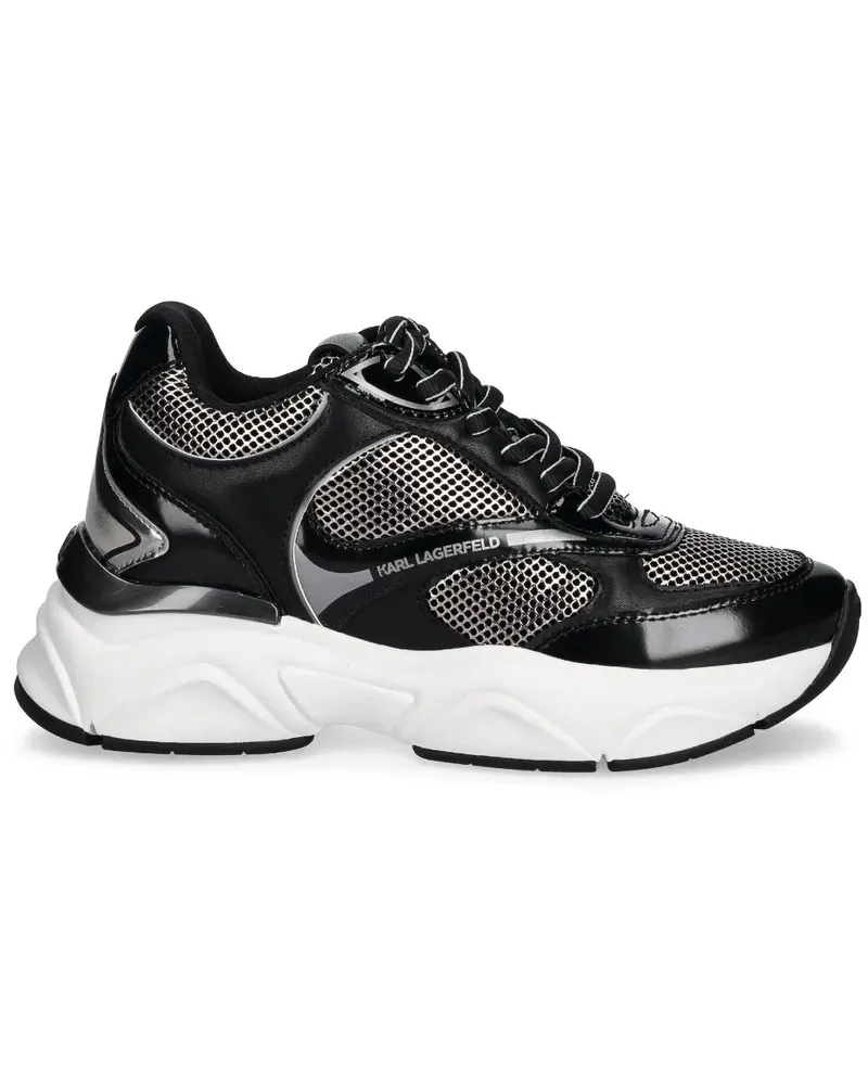 Karl Lagerfeld Komet Wedge-Sneakers - Schwarz Schwarz