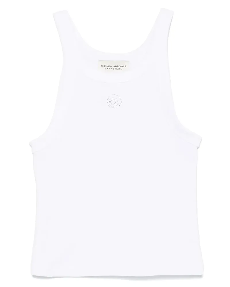 The New Arrivals Ilkyaz Ozel In Yang Tanktop - Weiß Weiß