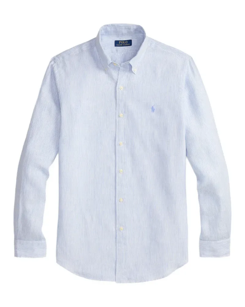 Ralph Lauren striped linen shirt - Blau Blau