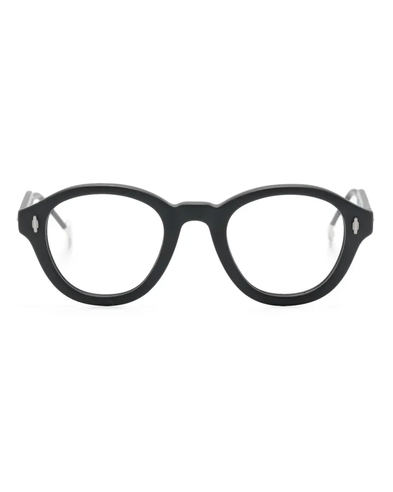 Eyepetizer Federico Brille mit rundem Gestell - Schwarz Schwarz