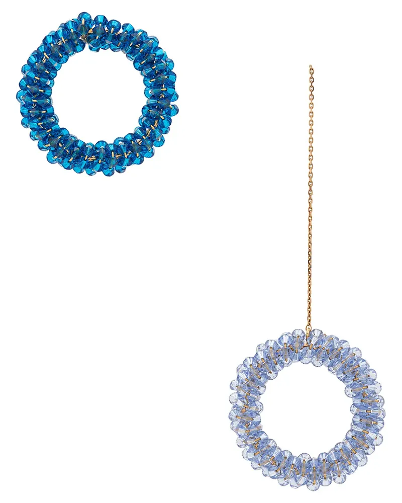 Jacquemus Ohrringe mit Anhänger - Blau Blau