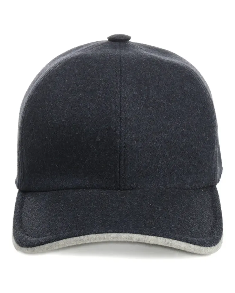 BARBA Baseballkappe mit verstellbarem Riemen - Blau Blau