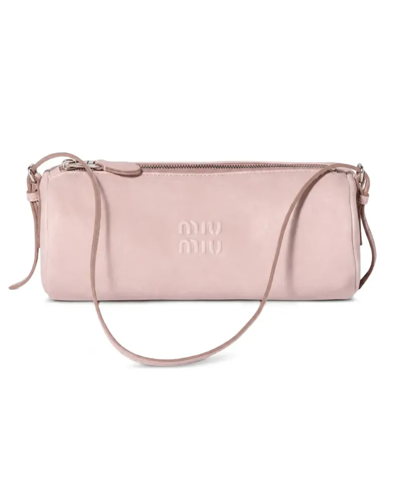 Miu Miu nappa-leather pouch - Rosa Rosa