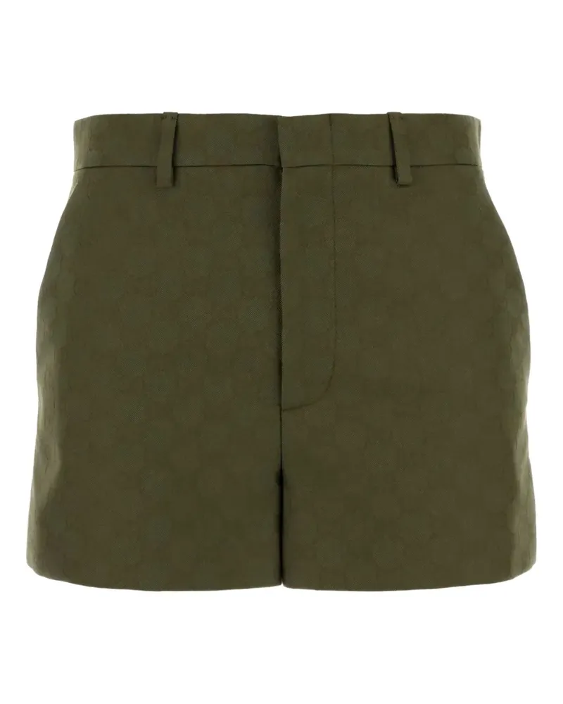 Gucci Shorts mit GG-Monogramm - Grün Grün