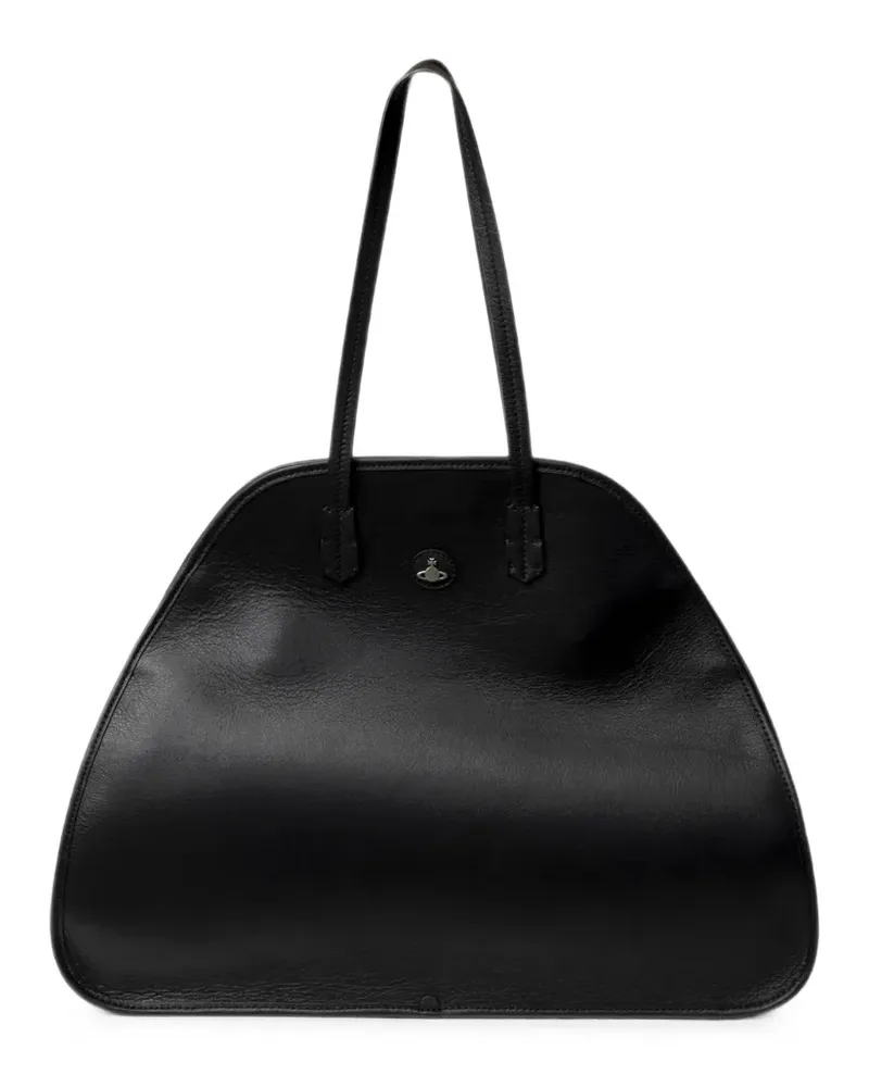 Vivienne Westwood Große Yasmina Schultertasche - Schwarz Schwarz