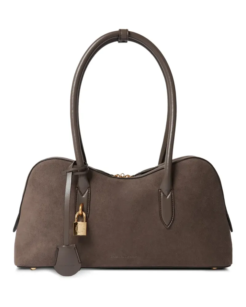 Stella McCartney Kleine Ryder Tote Bag mit Schloss - Braun Braun