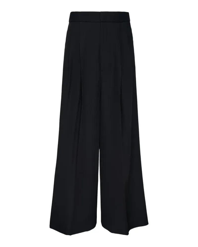 ENFÖLD pleated wide-leg trousers - Schwarz Schwarz