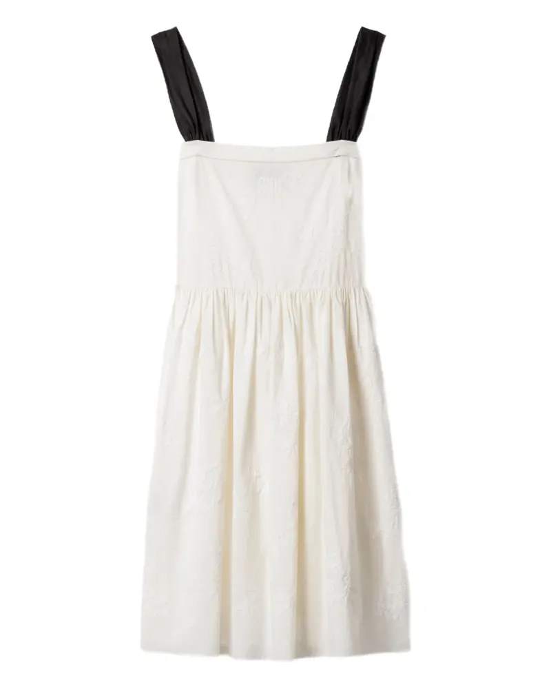 Miu Miu Besticktes Midikleid - Nude Nude