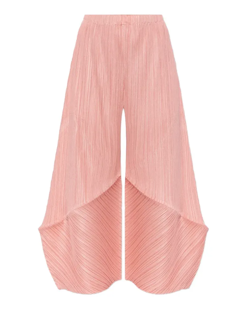 Issey Miyake pleated wide-leg trousers - Rosa Rosa