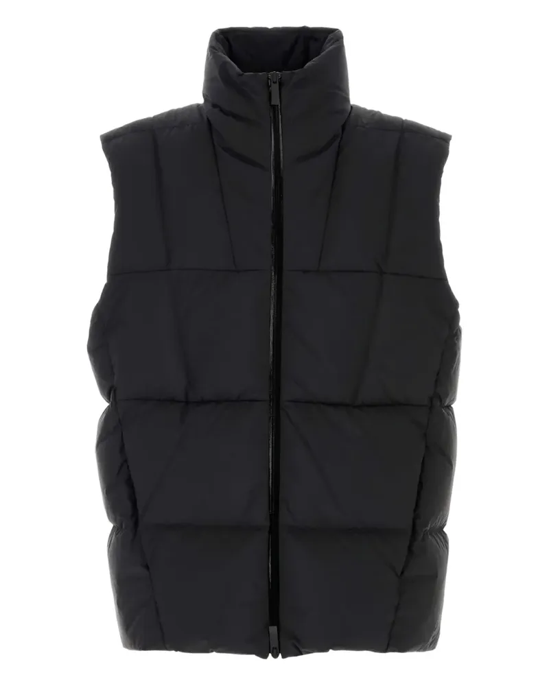 Moncler Gesteppte Weste - Schwarz Schwarz