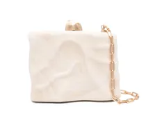 Skulpturale Flyn Minitasche - Nude