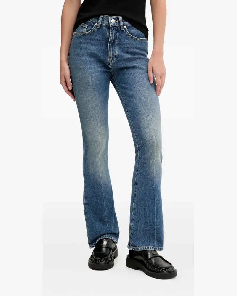HUGO BOSS Jeans mit ausgestelltem Bein - Blau Blau
