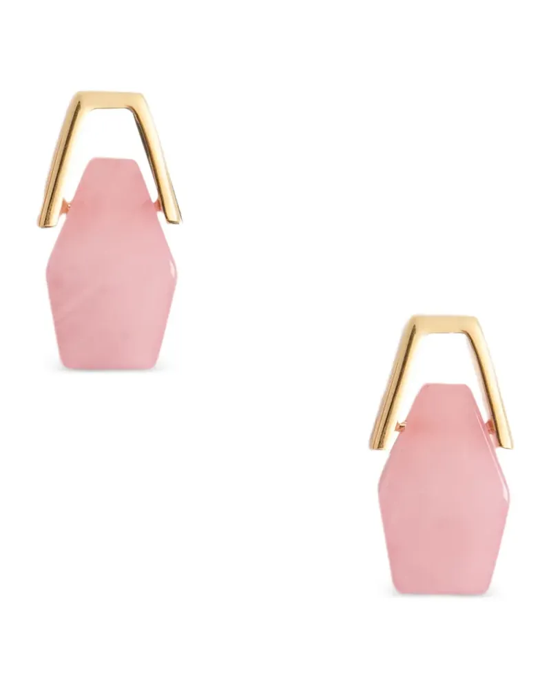 La DoubleJ Geometrische Ohrringe - Gold Gold