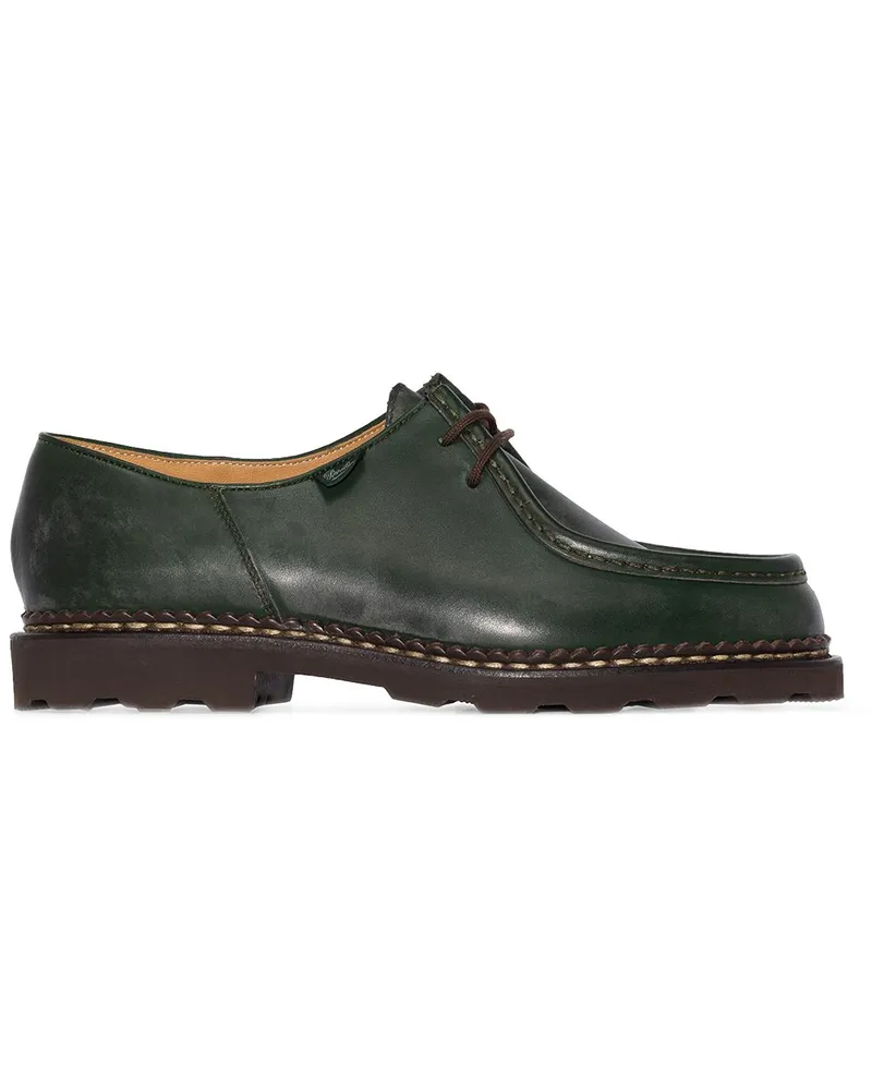 Paraboot Michael Lisse' Schnürschuhe - Grün Grün