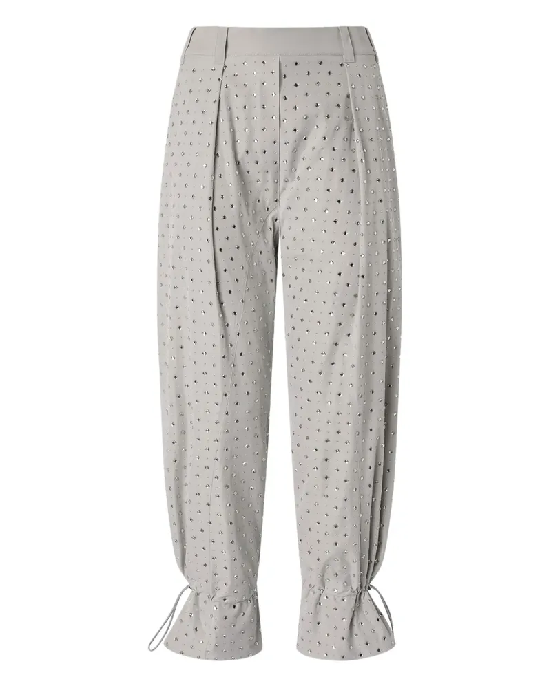 Pinko Hose mit Kordelzug - Grau Grau