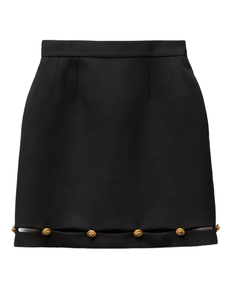 Versace Medusa '95 Rock mit Cut-Out - Schwarz Schwarz