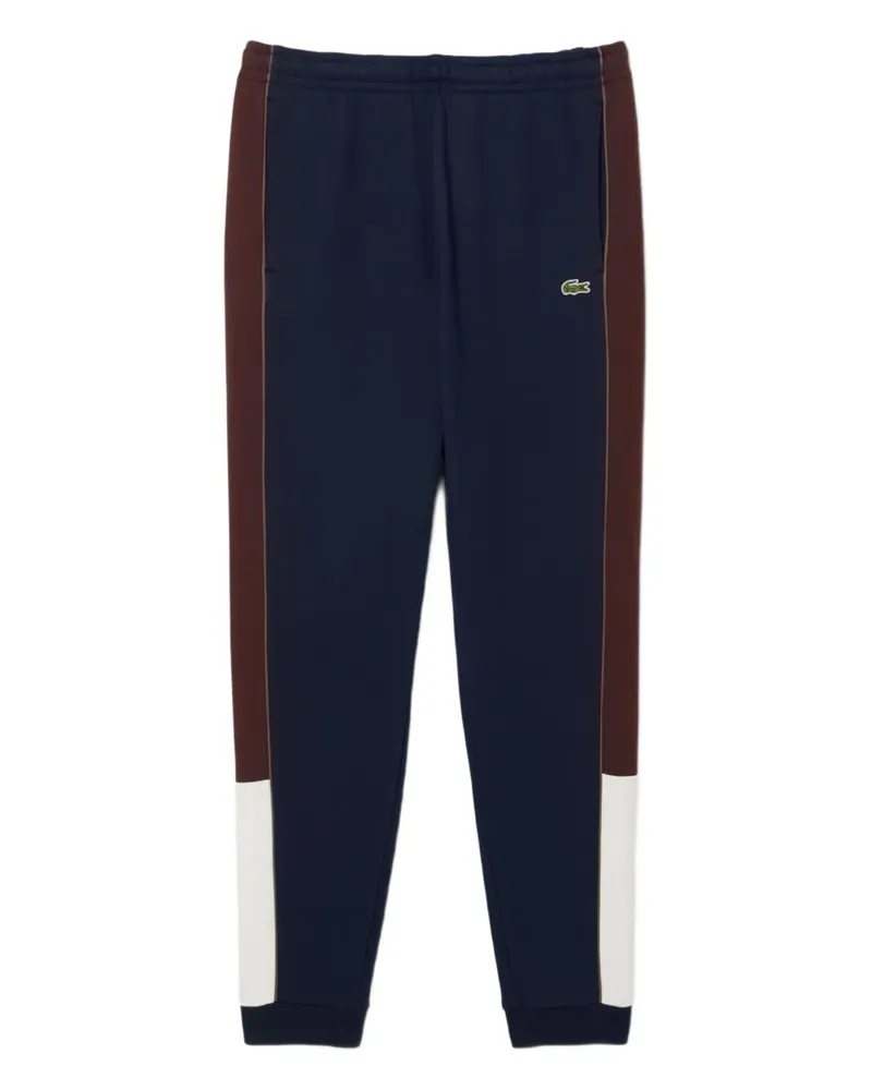 Lacoste panelled tracksuit trousers - Blau Blau