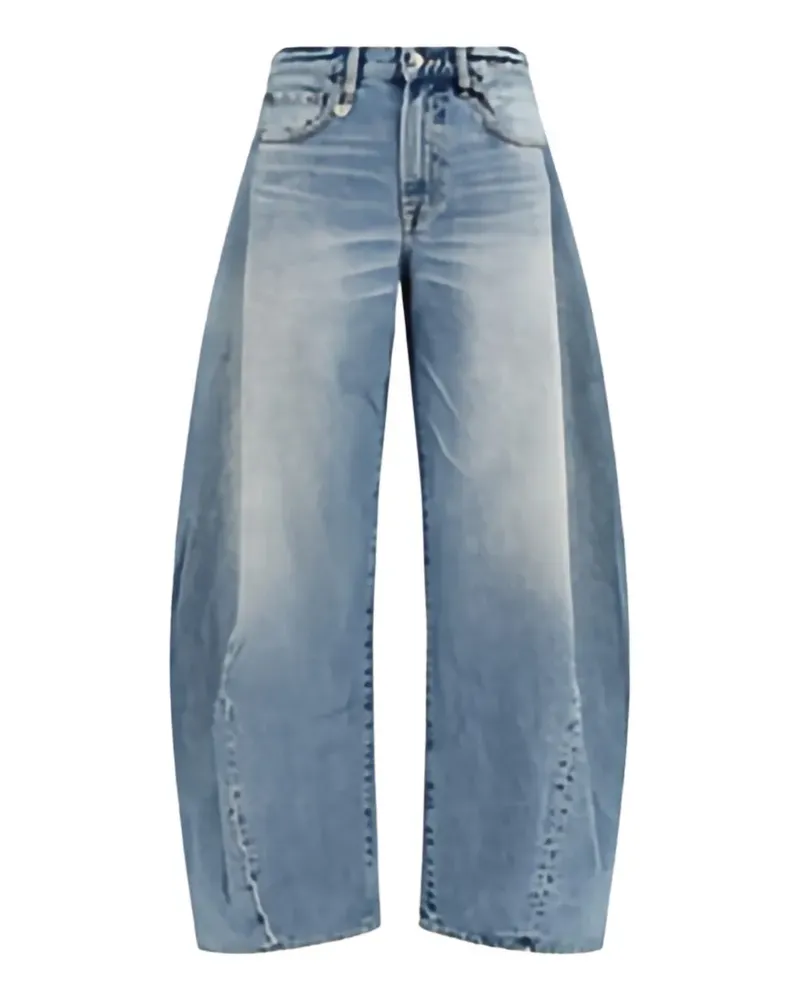 R13 Janine barrel-leg jeans - Blau Blau