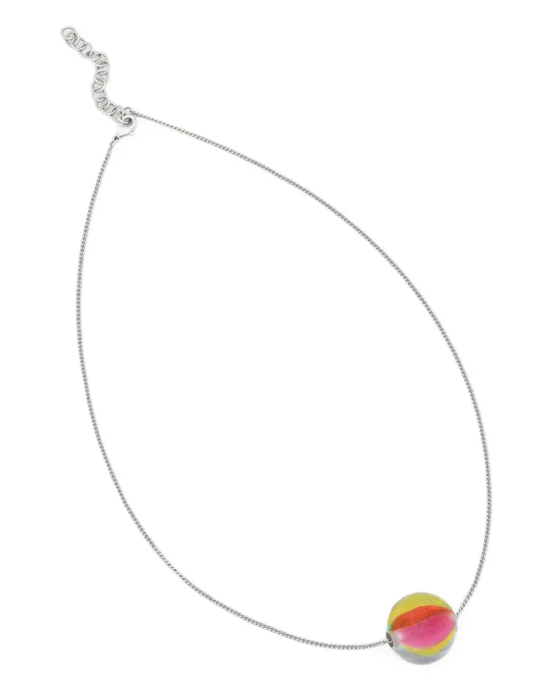 Fiorucci spherical pendant necklace - Silber Silber