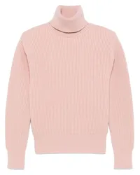 Stella McCartney Gerippter Rollkragenpullover Rosa