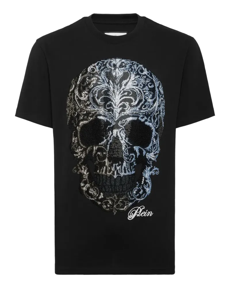 Philipp Plein Degrade Skull T-Shirt - Schwarz Schwarz