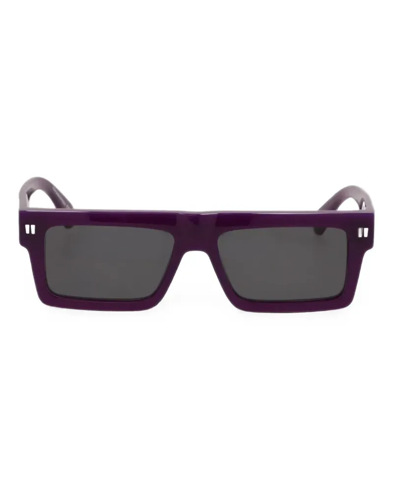 OFF-WHITE rectangle-frame sunglasses - Violett Violett