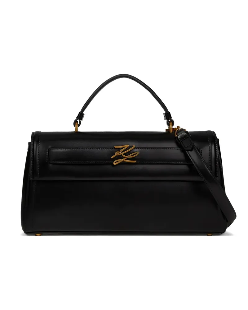 Karl Lagerfeld K/Autograph top-handle bag - Schwarz Schwarz