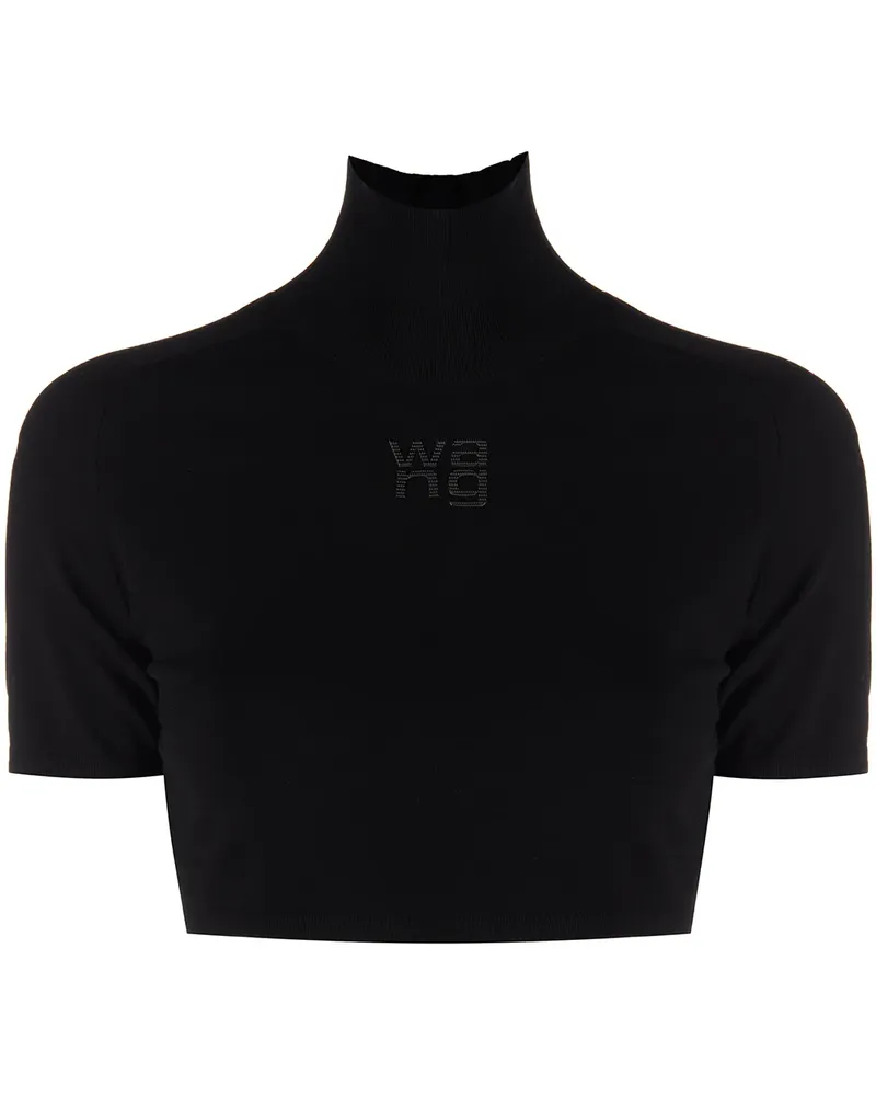 Alexander Wang Pullover mit Stehkragen - Schwarz Schwarz
