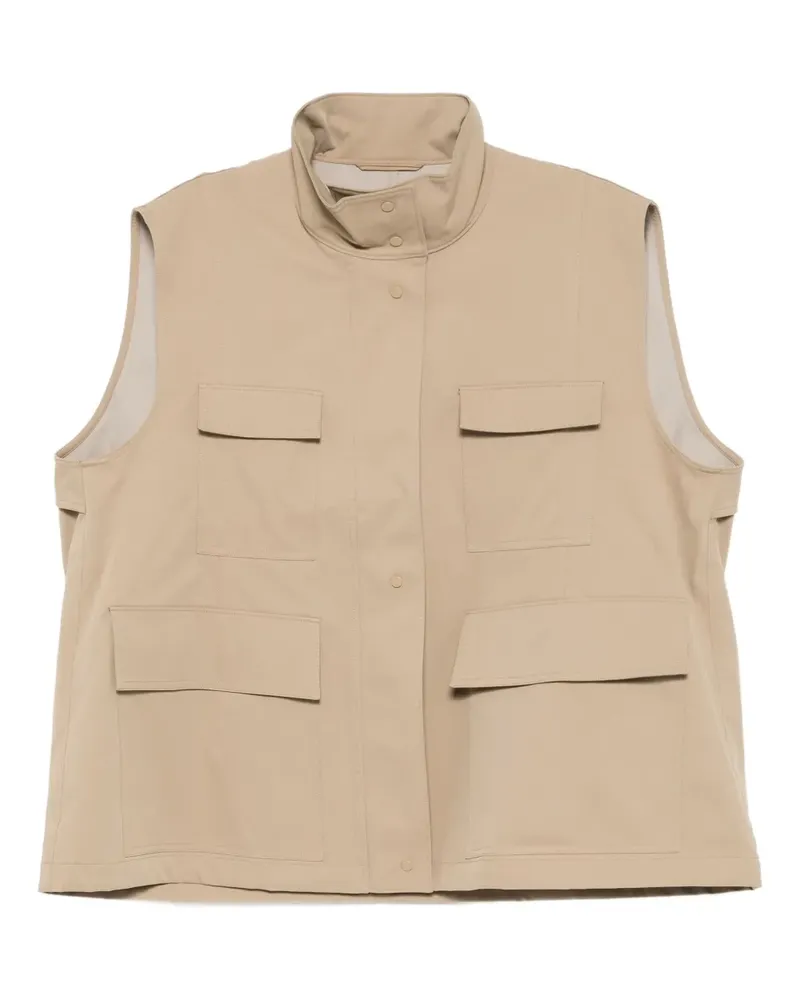 JNBY Military-Weste mit Taschen - Braun Braun