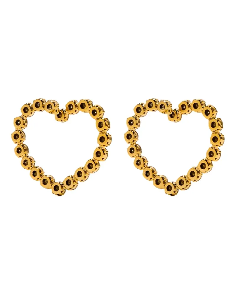 Vanina Ohrringe mit Kristallen - Gold Gold