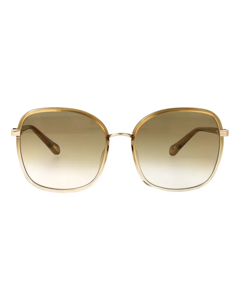Chloé square-frame sunglasses - Braun Braun