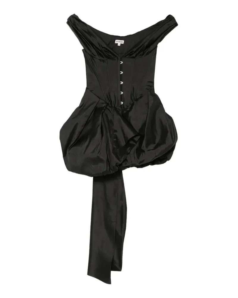 STAUD Fabianne Minikleid - Schwarz Schwarz