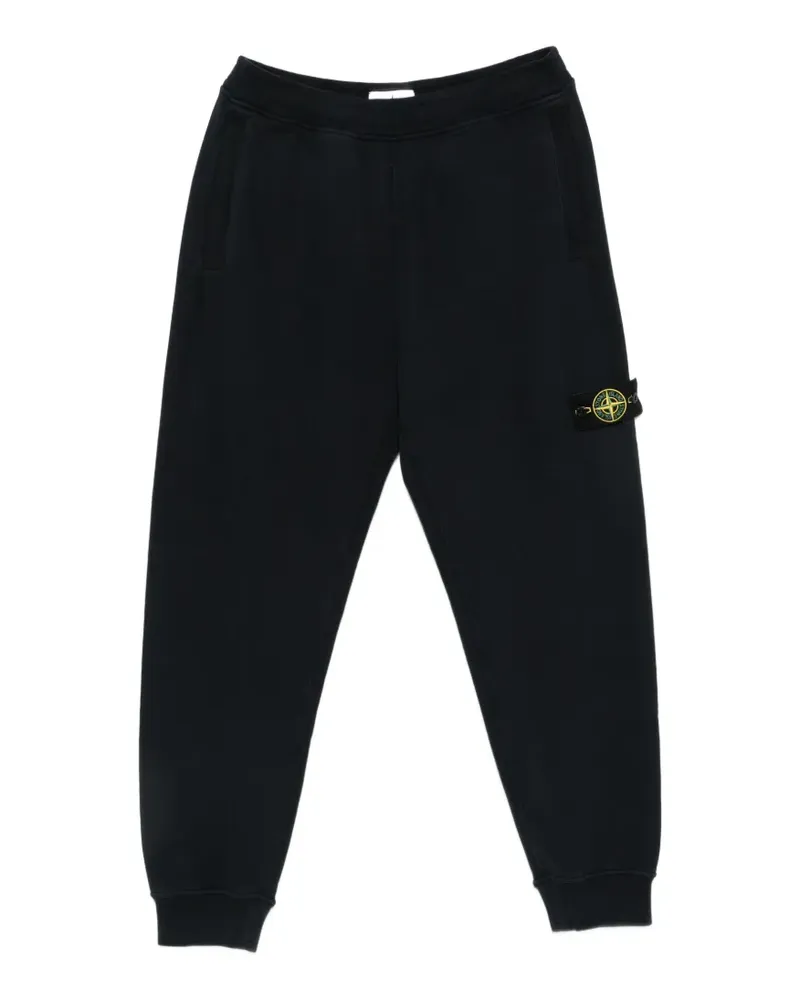 Stone Island Compass patch track pants - Blau Blau